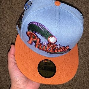 Capsule Hats Phillies New Era Fitted Hat - 7 1/8